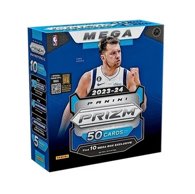 Mega caja de baloncesto Panini Prizm 2023-24 sellada Pull The Wembys, Podz, Thompsons Foto 1 de 4