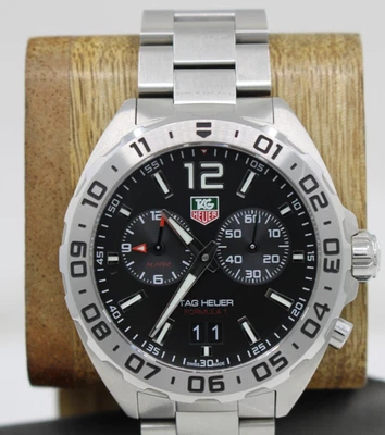 TAG Heuer Formula 1 Stainless 41mm Black Date Dial Quartz Watch WAZ111A - Image 1 of 4