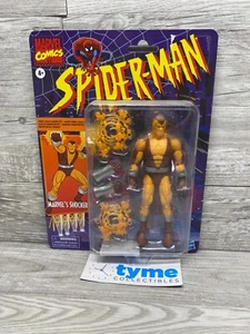 Marvel Legends Spider-Man Shock Shocker 6" Action Figure Retro Card (SHELF WEAR) - Picture 1 of 3