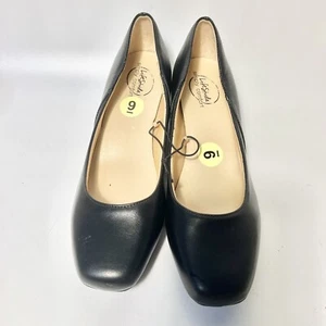 Life Stride Simply Comfort Wedge 2" Black Pumps Women's Sz 9 NEW - Picture 1 of 4