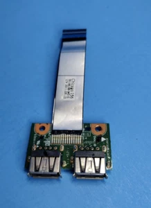 HP 2000 Compaq Presario CQ57 Dual USB 2.0 Port Ribbon Cable 35110CJ00-04T-G - Picture 1 of 2