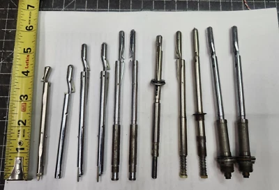 Eleven of the STACKING SPINDLES. DIFFERENT TYPES AND STYLES, BRAND UNSURE - Image 1 of 4