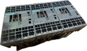 3 Stück Siemens SIRIUS Hilfsschütz 4-Polig (3RH2122-2BB40) DC24V - Bild 1 von 4