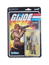 Super7 ReAction GI JOE BAZOOKA  Arctic  3.75  Action Figure