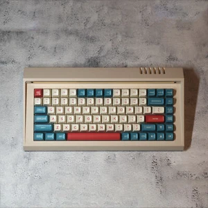 By the sea Blue White Red ABS SA Profile Keycaps For MX Mechanical Keyboard - Picture 1 of 11
