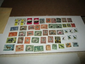 Postage Stamps: Kenya, Uganda, Tanganyika, used, unsorted - Imagen 1 de 5