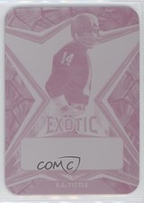 2022 Leaf Exotic Printing Plate Magenta Turtle 1/1 YA Tittle #BA-YAT Auto HOF