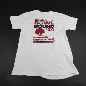 Alabama Crimson Tide Gildan Heavy Cotton Short Sleeve Shirt Men's White New - Picture 1 of 4