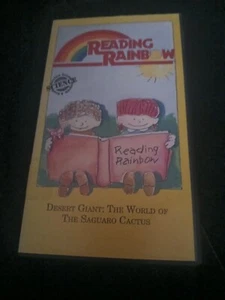 Reading Rainbow VHS "Desert Giant: The World Of The Saguaro Cactus " Episode 62 - Picture 1 of 3