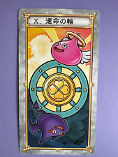 Wheel of Fortune Card No. X Dragon Quest X Tarot Card Square Enix Japan