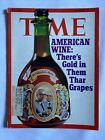 1972 27 listopada Time Magazine There's Gold In the American Wine (MH591)