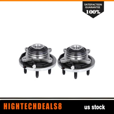 Front Wheel Hub Bearings Assembly (2) For Lincoln Navigator 4WD 2007 2008-2010 - Image 1 of 4