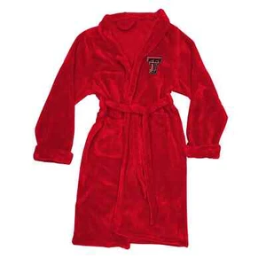 Northwest Mens Texas Tech Red Raiders Bathrobe Robe New One Size Fits Most - Picture 1 of 5