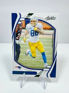 2021 Absolute Football Hunter Henry #28 Green Parallel New England Patriots 🔥 - Photo 1/3