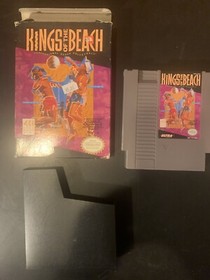 Kings Of The Beach NES Nintendo Game & Box Original Rare Retro Licensed