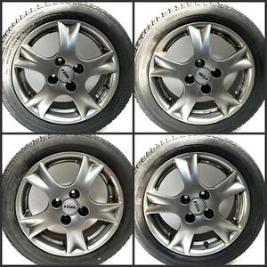 Alu-Felgen LK 4x100 ET38 195/50 R15 Seat Skoda Honda VW Opel Kia Mazda Hyundai - Bild 1 von 6