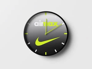 Nike Air max- NEON Wall Clock - Picture 1 of 3