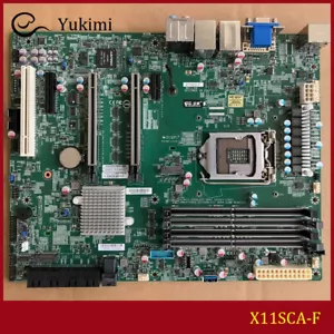 FOR Supermicro X11SCA-F DDR4*4 LGA-1151 E-2100 128GB VGA ATX Motherboard Test OK - Picture 1 of 6