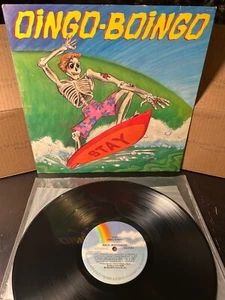 VG+ Oingo Boingo STAY 1990 RARE BRAZIL ONLY LP UNIQUE PICTURE SLEEVE OG Vinyl - Picture 1 of 6