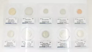 2017 S 225TH ANNIVERSARY ENHANCED PCGS SP70 FIRST DAY ANA RELEASE 10 COIN SET - Picture 1 of 24
