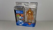 Spin Master DC Heroes Unite Gold Superman 4" Action Figure Rare New In Box