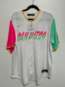 Men's Nike Yu Darvish White San Diego Padres City Connect Replica Player Jersey - Picture 1 of 4