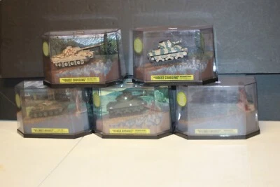 Lote de 5 tanques colecionáveis Matchbox Panther tipo A, Panzer IV, Sherman, - Imagem 1 de 4