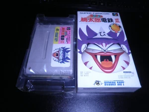Super Nintendo sfc Snes Super Famicom Super Momotarou Dentetsu III 3 - boxed jap - Picture 1 of 1