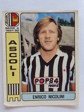 1981/82 ASCOLI NICOLINI FOOTBALLERS FIGURE n 7 EXCELLENT WITH VELINA