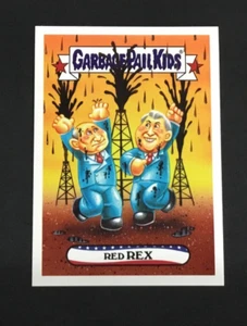Rex Tillerson Red Rex Disgrace to the White House GPK Card #114 Garbage Pail Kid - Picture 1 of 2