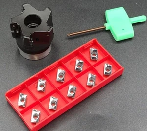 10x APKT 11T304-AL (K10-K15) für ALU + 1x Messerkopf 40-Z=5-16mit IK  - Bild 1 von 2