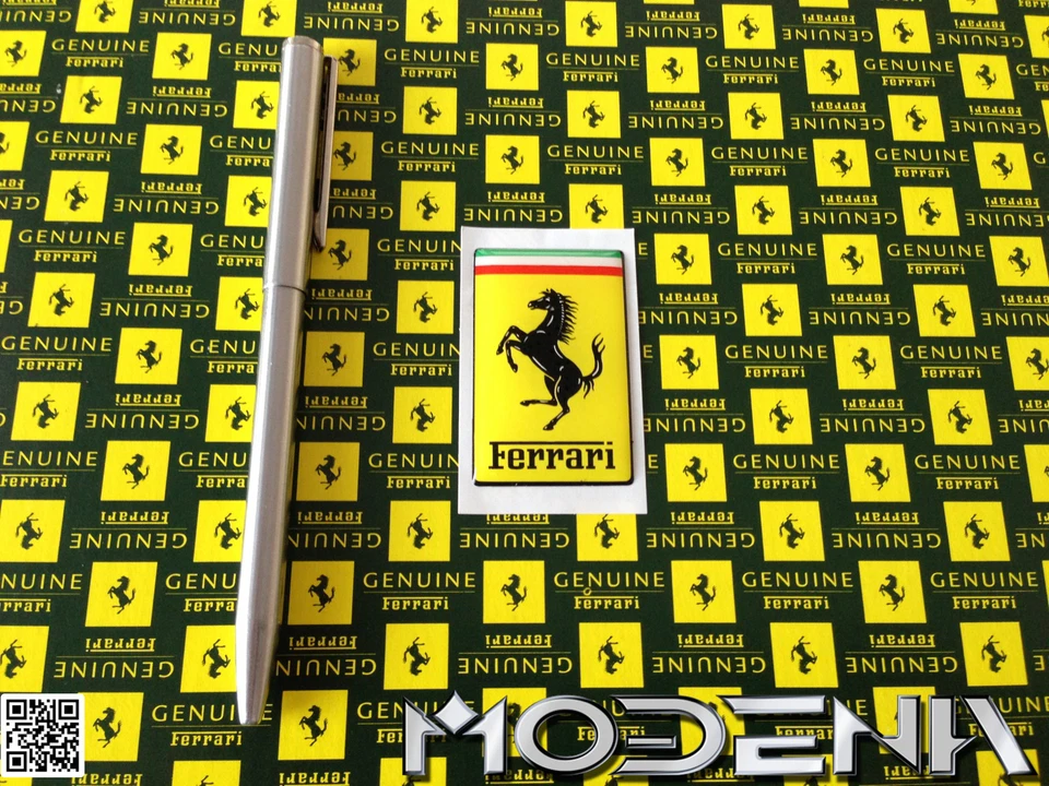 Emblem Ferrari Cavallino Aufkleber Wappen Logo Sticker Badge 3D 5cm v - Bild 1 von 1