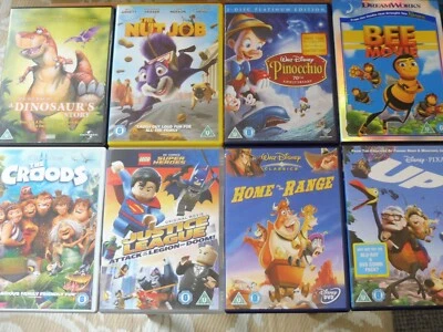 Disney & More DVD Assortment E - Pinocchio, Up, Home On The Range, The Croods, - Image 1 of 4