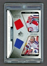 2006-07 SPGU Fabrics Fives Hasek/Legace/Lundqvist/Huet/Kiprusoff 2/8 *10752