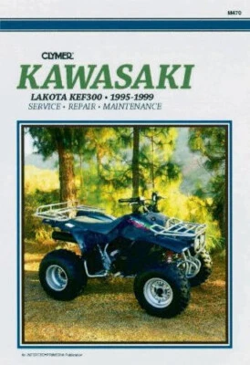 Kawasaki Lakota KEF300 ATV 1995-1999 MOTORCYCLE SERVICE WORKSHOP MANUAL - Image 1 of 2