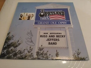 Russ & Becky Jeffers - selbstbetitelte NM Band signiert Lee Ann Schallplatte Bluegrass - Bild 1 von 10