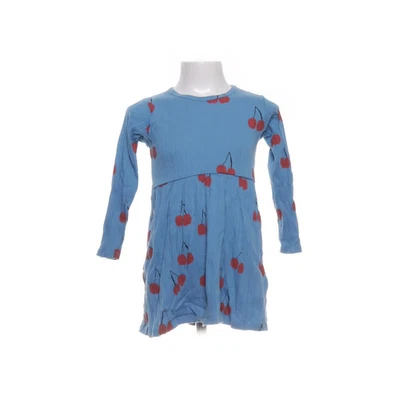 Mini Rodini, Kleid, Größe: 104/110, Blau/Rot, Bio-Baumwolle, Rippenstrick #EzT - Bild 1 von 4