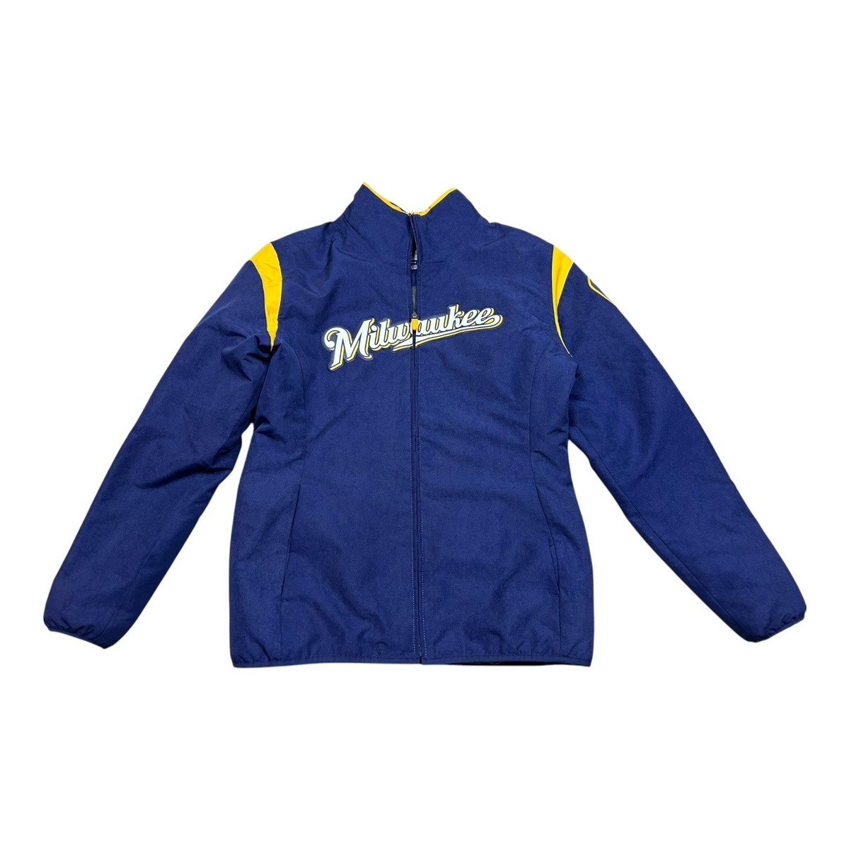 Majestic Milwaukee Brewers MLB Jackets for sale | eBay Majestic Milwaukee Brewers MLB Jackets for sale | eBay