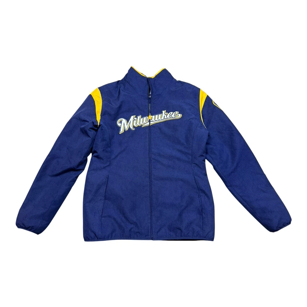 BREWERS ナイロンジャケット 青 BREWERS ナイロンジャケット 青