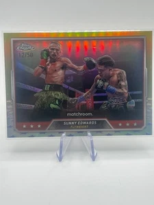 Sunny Edwards 2024 Topps Chrome Boxing Gold Refractor /50 #55 DG - Picture 1 of 2