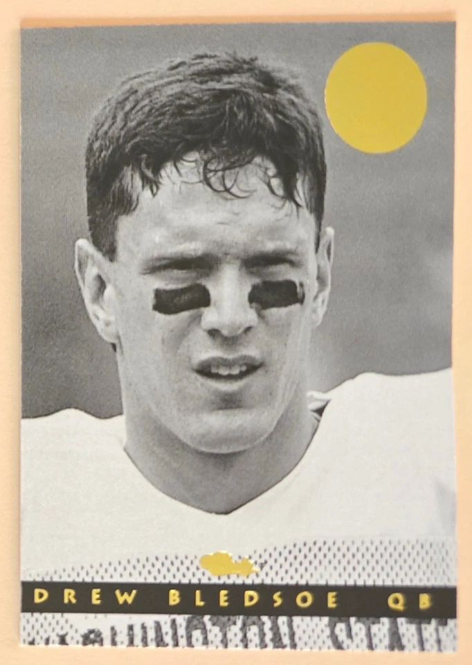 1993 Classic Images Drew Bledsoe Rookie #129 New England Patriots - Image 1 of 1