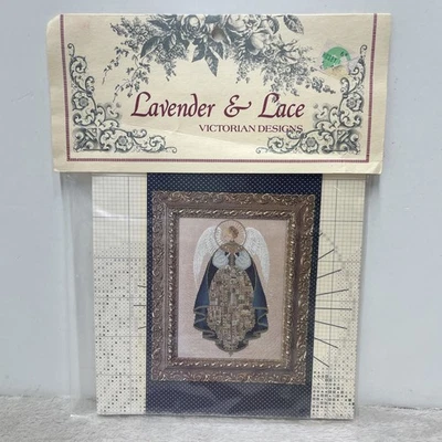Lavender & Lace Cross Stitch Pattern-Angel of Love L&L 25 New-Sealed! - Image 1 of 4
