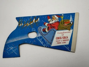 Vintage Coca Cola Snap Gun Toy 1940s Santa Claus NOS - Picture 1 of 8
