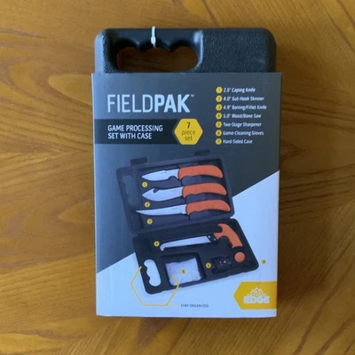Открытый край охоты FieldPak 7 изделий игры обработки набор с чехлом новый - Изображение 1 из 2