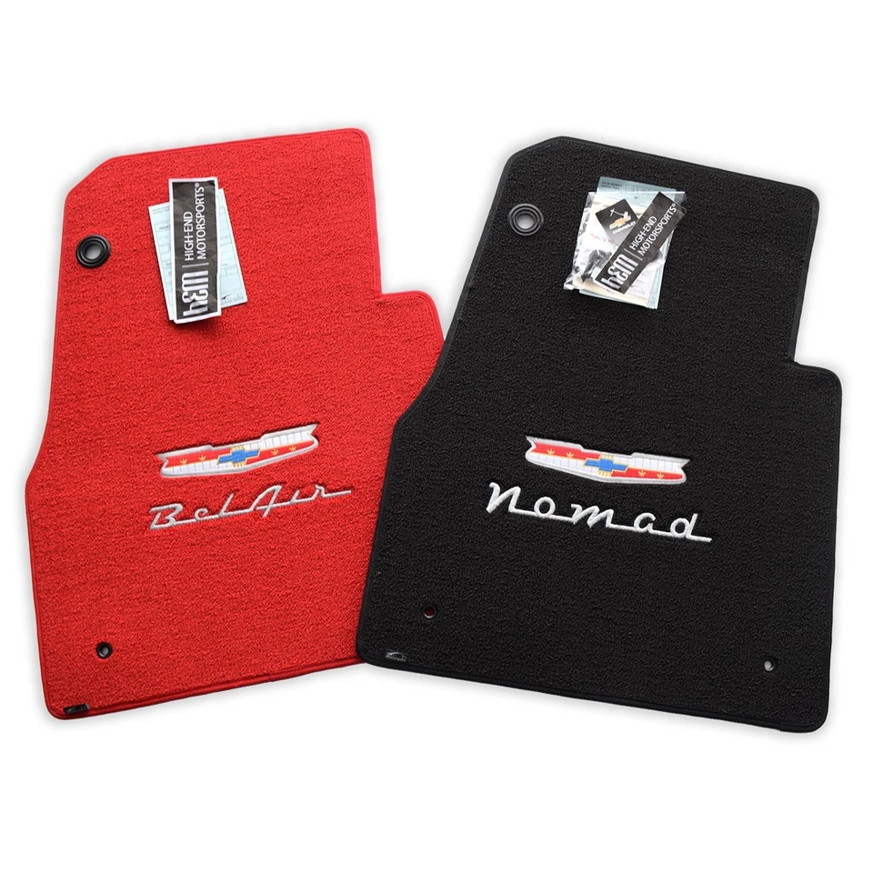 Alfombrillas Chevrolet Bel Air Nomad Wagon 1955-1957 1958 - actualización premium Foto 1 de 4