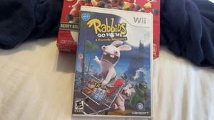 Rabbids Go Home A Comedy Adventure (Nintendo Wii 2009) en caja con estuche manual dañado - Imagen 1 de 5