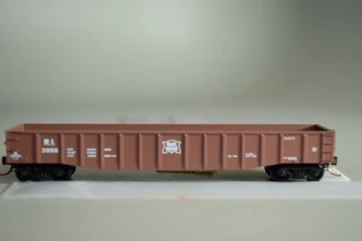 16016 Micro Trains 50' GONDOLA car RI ROCK ISLAND - Image 1 of 4