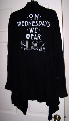 Cárdigan American Horror Story para mujer 1x Hot Topic Wed. We We Wear negro ¡Nuevo! Foto 1 de 4