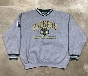 Green Bay Packers Lee Sport Sweatshirt XL Vintage 90s NFL Crewneck grau - Bild 1 von 9