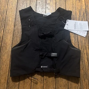 Lululemon FAST FREE TRAIL RUNNING VEST BLACK SZ XS/S NWT - Picture 1 of 16